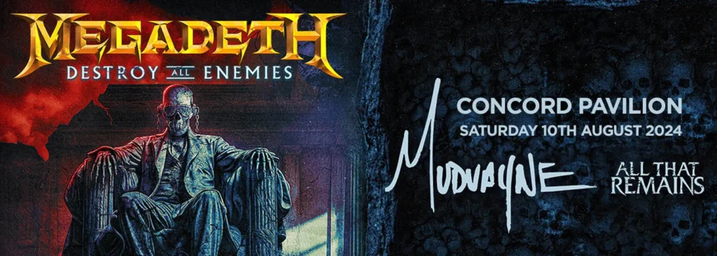 Megadeth at Toyota Pavilion At Concord